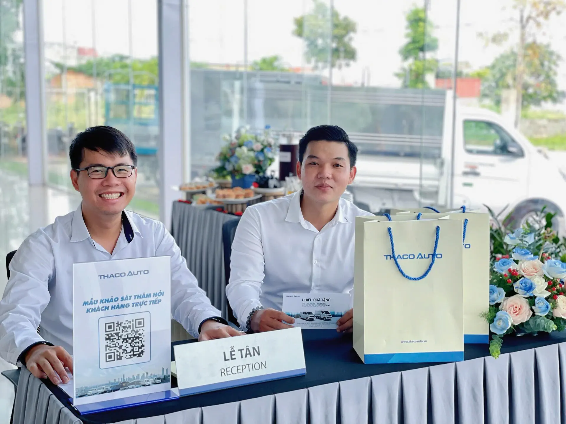 THACO AUTO Bình Thuận tri ân khách hàng tham dự sự kiện trưng bày line-up các dòng xe tải nhỏ