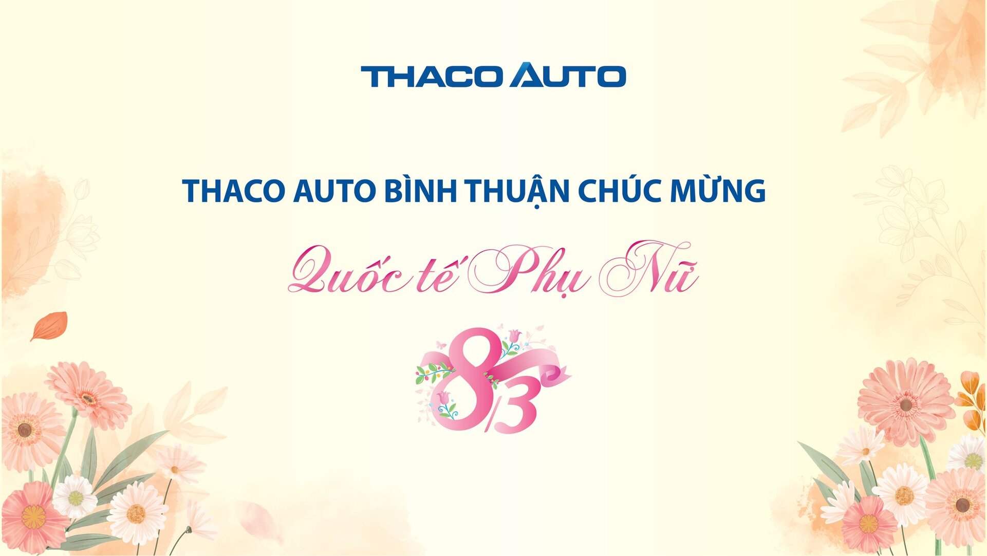 CHÚC MỪNG QUỐC TẾ PHỤ NỮ