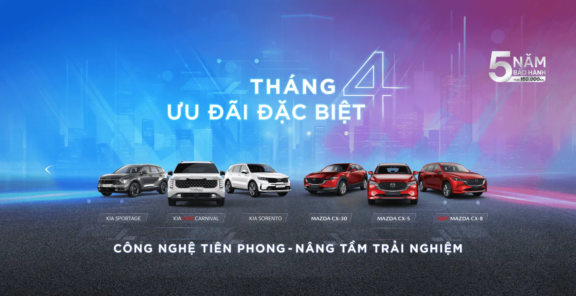 THACO AUTO tri ân khách hàng với ưu đãi đặc biệt dịp 30/4 & 01/05